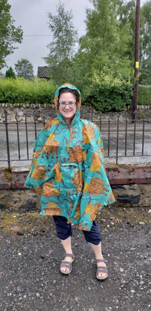 highland cow poncho