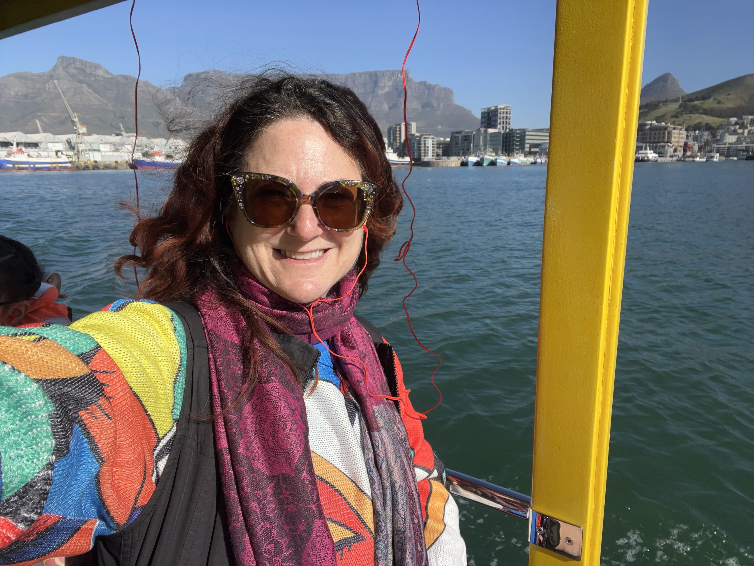 me on Cape Town cruise