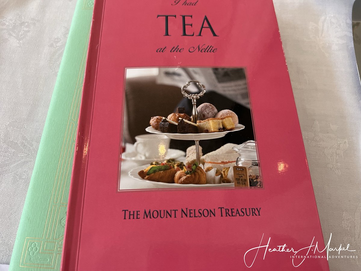 tea book at The Nelson