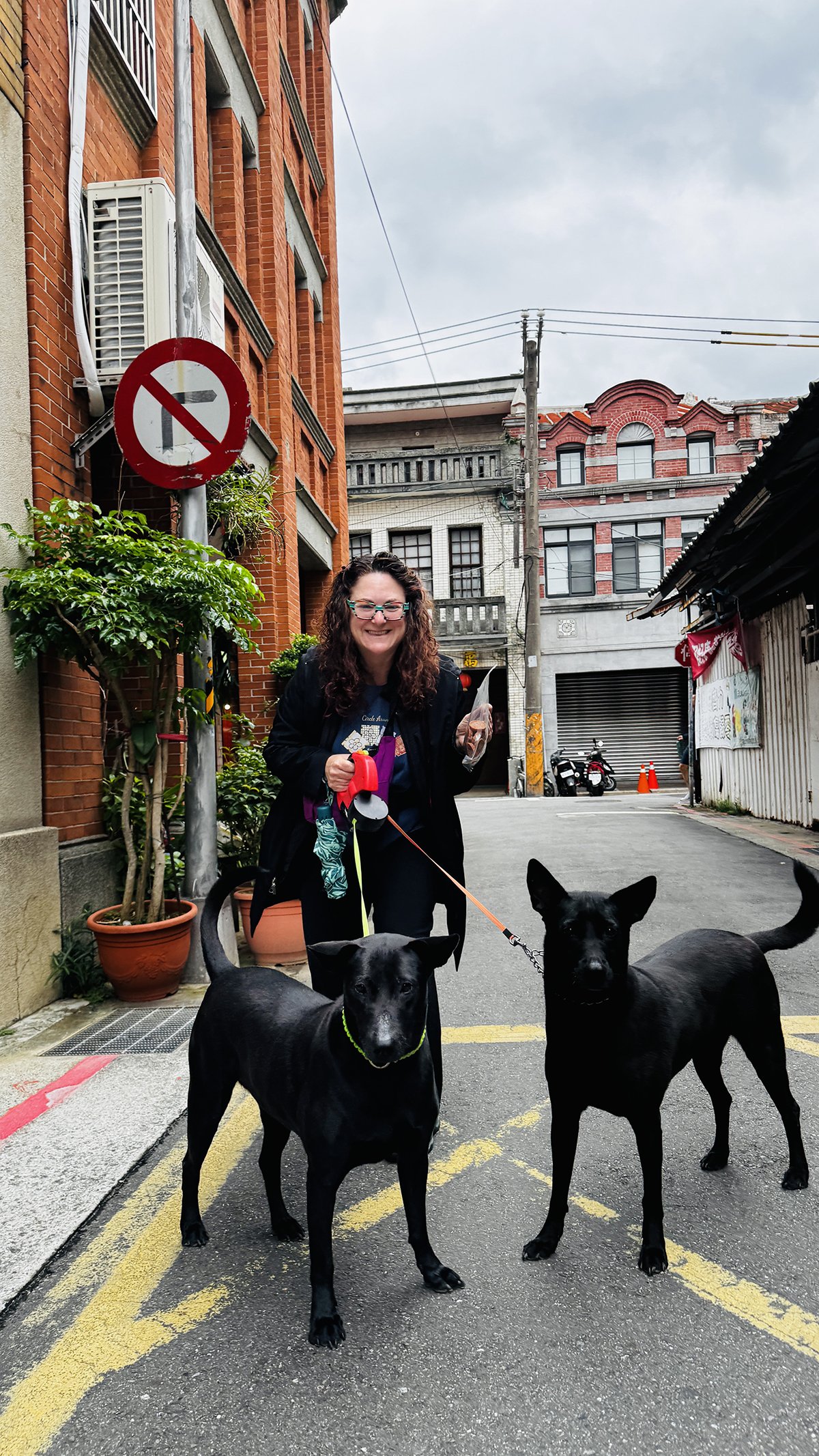 me with dogs Dihua street
