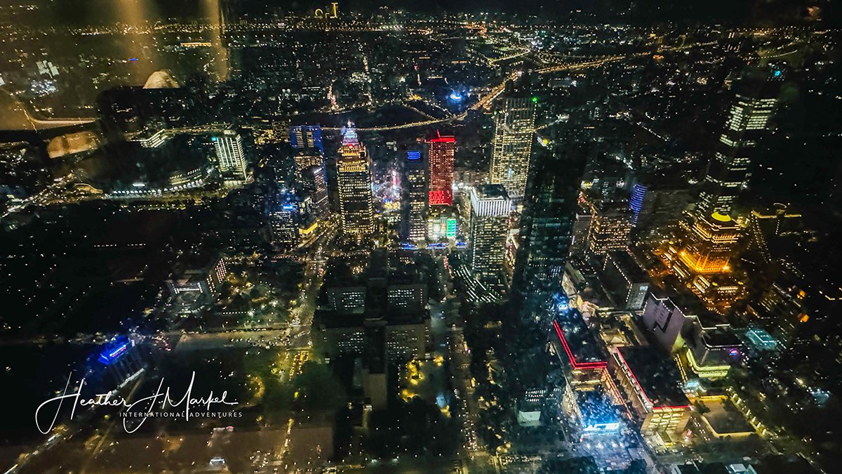 unimpressive view from Taipei 101