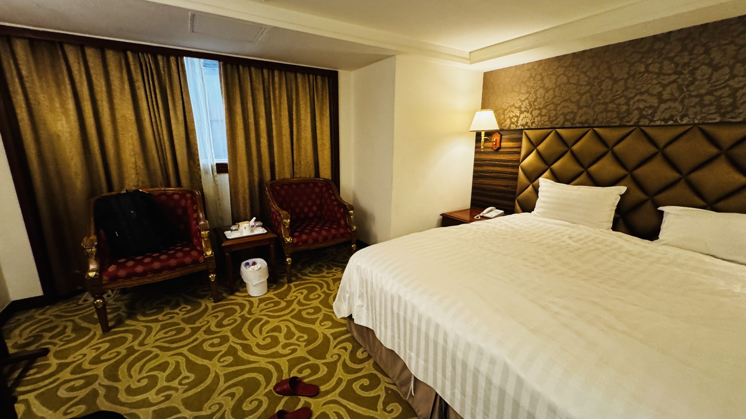 My hotel room in Beitou