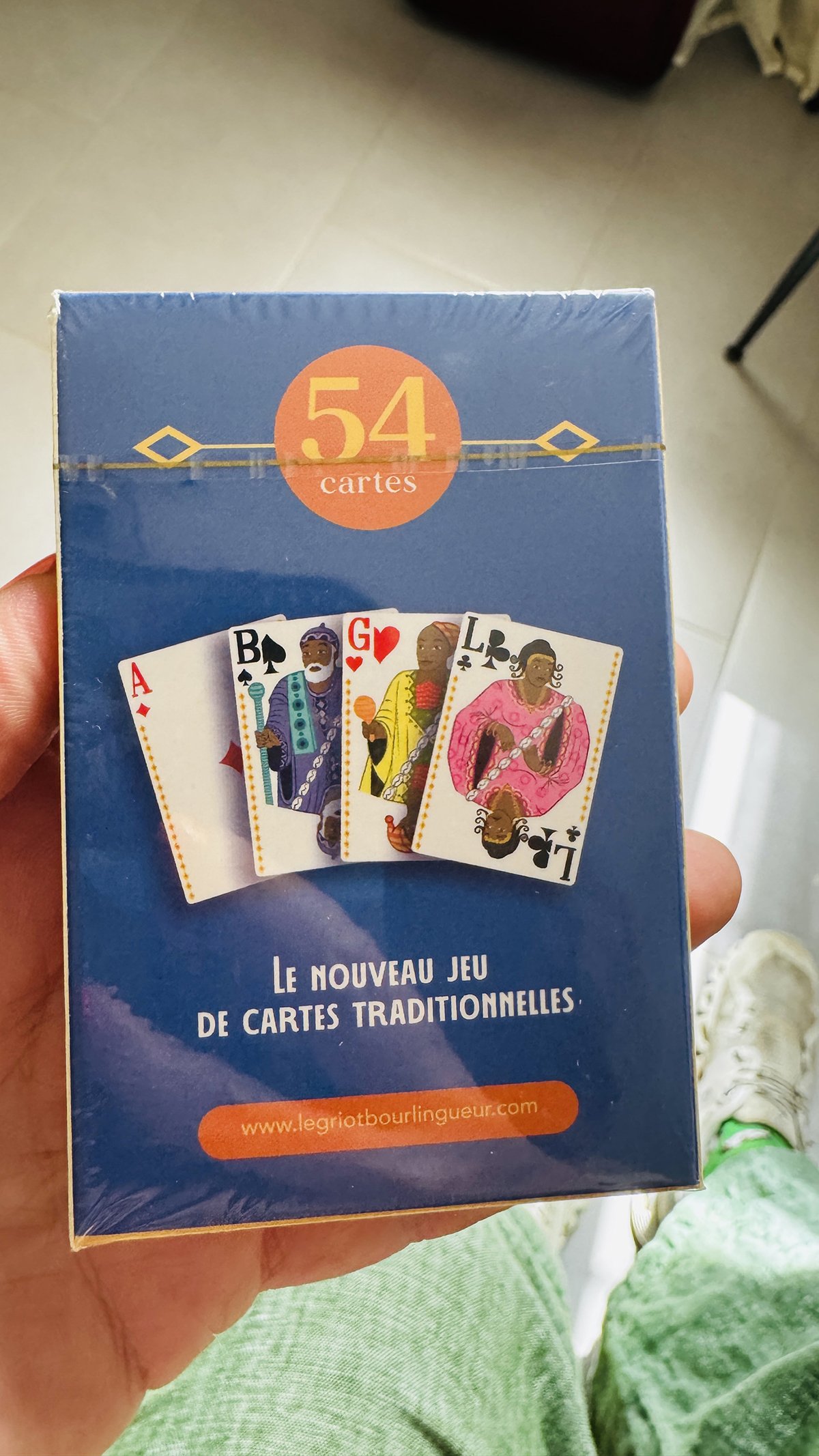 deck of cards in Senegal