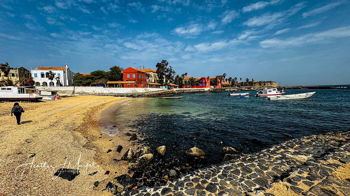 Arrival at Goree Island