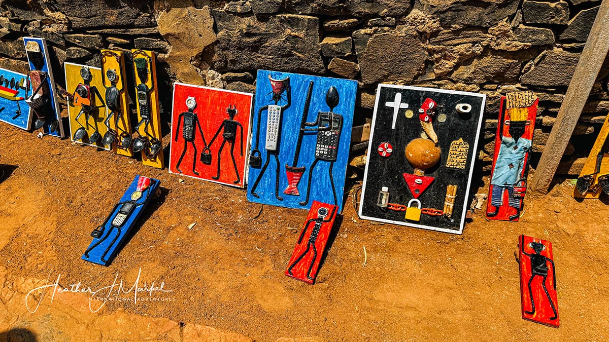 Crafts on Goree Island