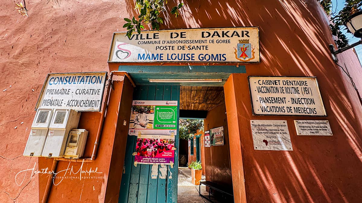 doctor's office on Goree Island